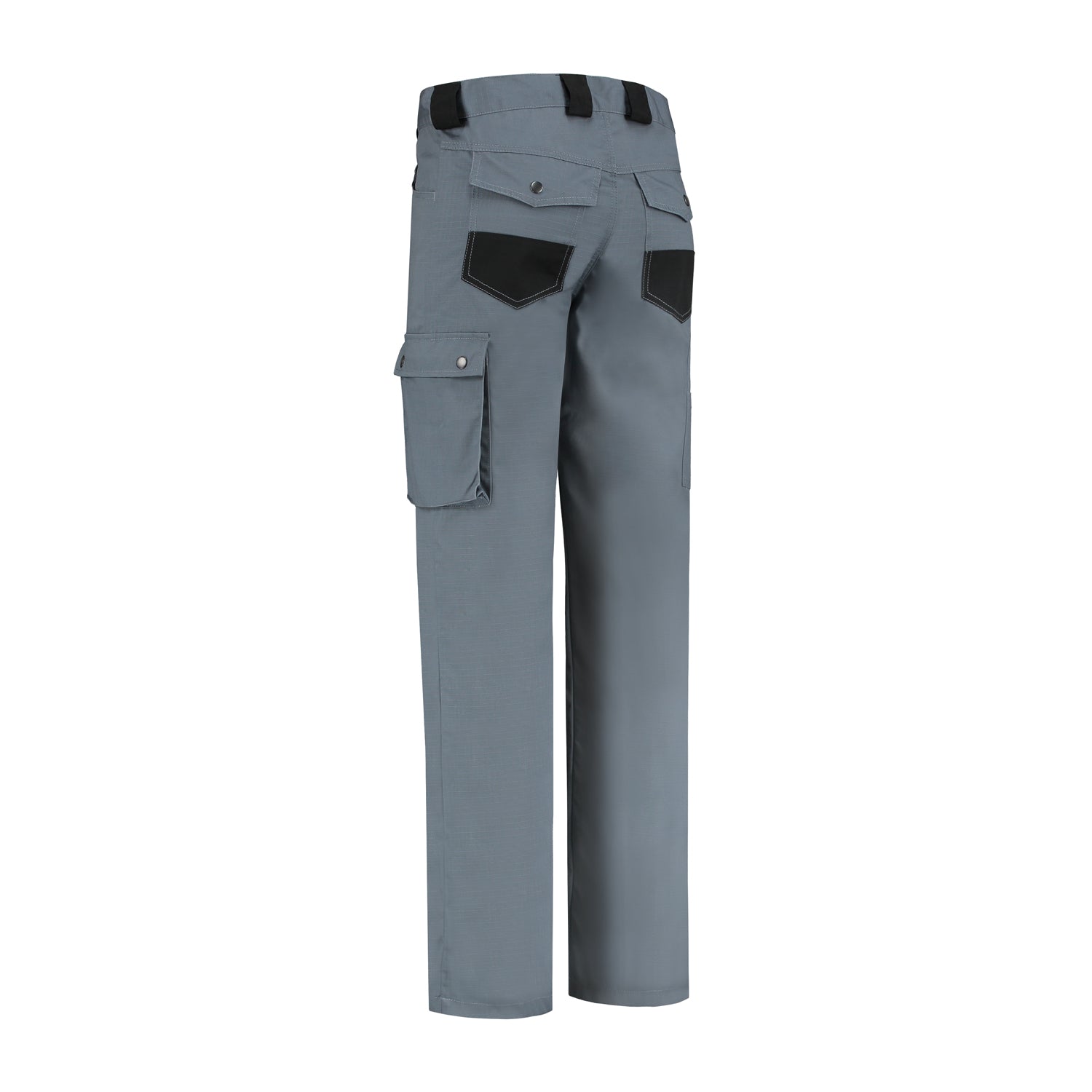 Werkbroek ripstop polyester/katoen grijs/zwart