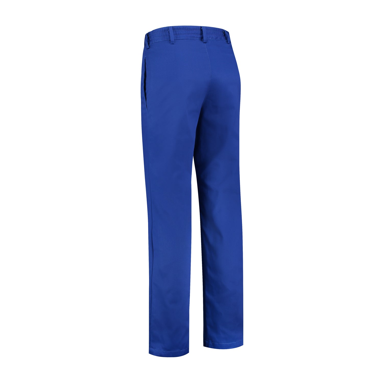 Foodwerkbroek polyester/katoen korenblauw