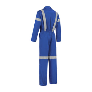Hoge-zichtbaarheidsoverall korenblauw