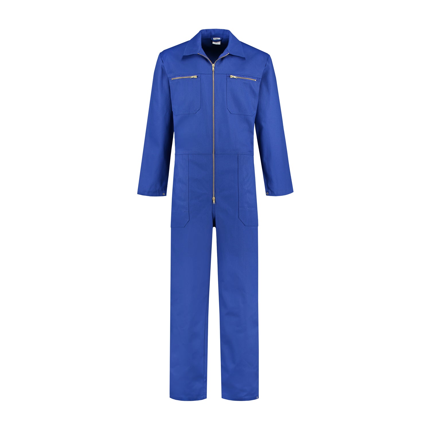 Kinderoverall 100% katoen korenblauw