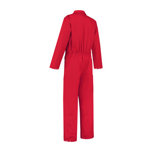 Kinderoverall 100% katoen rood