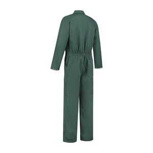 Kinderoverall polyester/katoen flessengroen