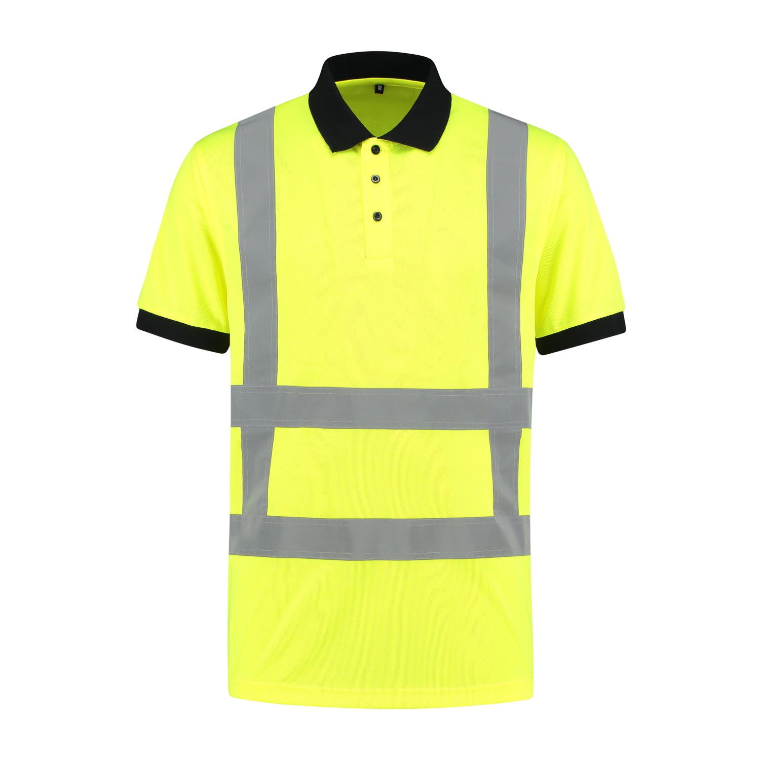 Poloshirt RWS fluo geel