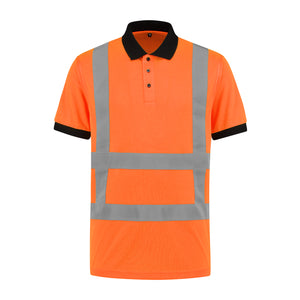 Poloshirt RWS fluo oranje
