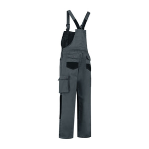 Tuinoverall katoen/polyester grijs/zwart