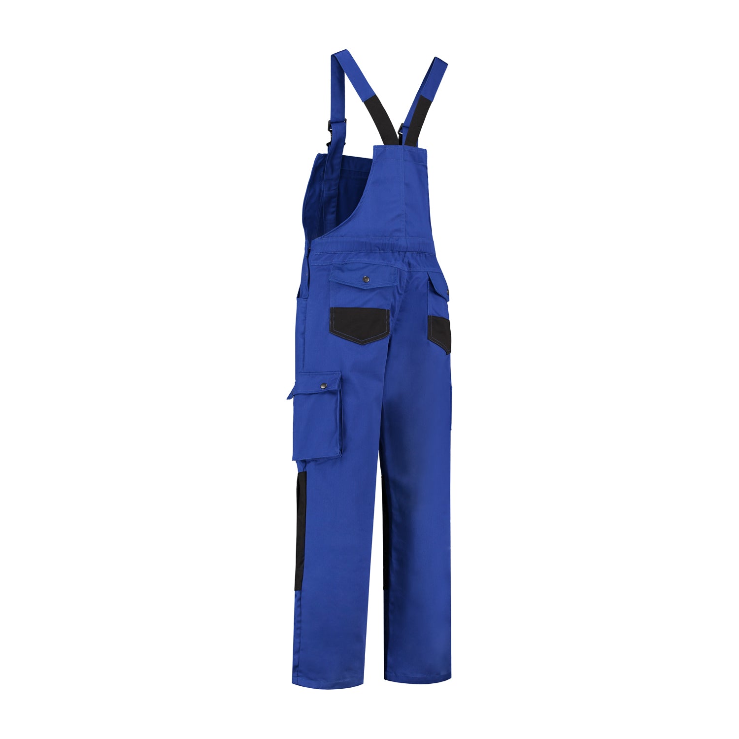 Tuinoverall katoen/polyester korenblauw/zwart