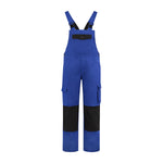 Afbeelding in Gallery-weergave laden, Tuinoverall katoen/polyester korenblauw/zwart
