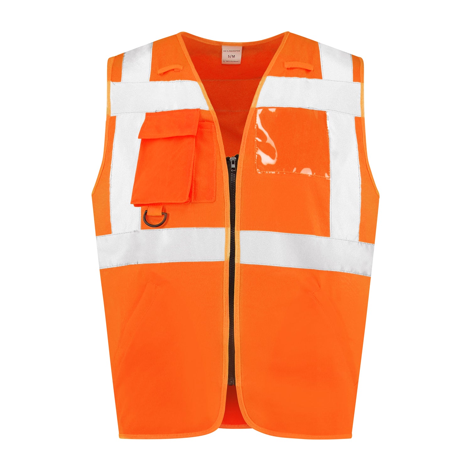 Veiligheidvest met rits RWS fluo oranje