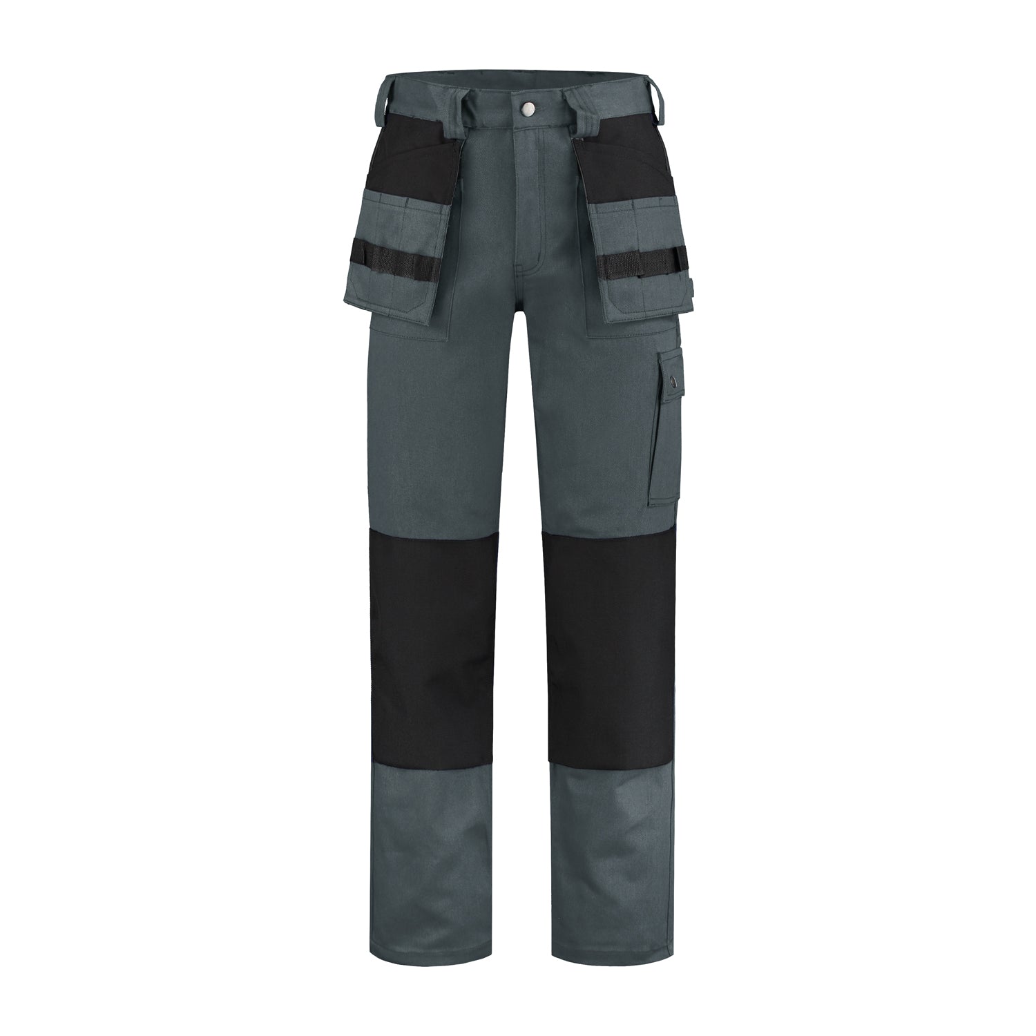 Werkbroek 100% katoen grijs/zwart