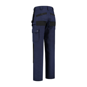 Werkbroek 100% katoen navy/zwart