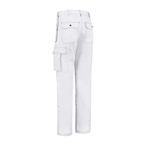 Werkbroek Oxford polyester/katoen wit