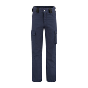 Werkbroek ripstop polyester/katoen navy/zwart