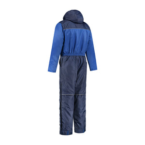 Winteroverall gevoerd korenblauw/navy